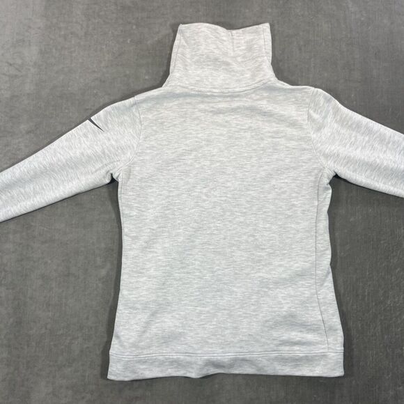 Nike Dri-Fit Womens Small Gray Athletic Lightweight Hoodie - Picture 6 of 6